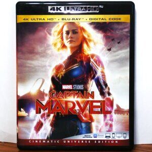 4K CAPTAIN MARVEL Cinematic Universe Edition 4K Blu-ray + Blu-ray, 2-Disc Set
